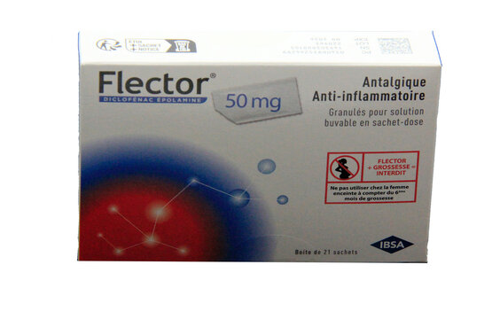 Boite de sachets de Flector