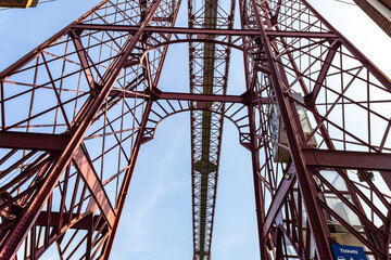 UNESCO Welterbe Biskayabr&uuml;cke mit Schwebef&auml;hre in Portugalete