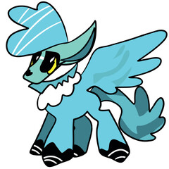 Cute vector illustration for children: cartooned pony horse character ready to print