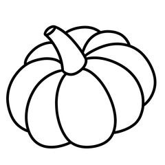 Pumpkin outline