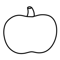 Pumpkin outline