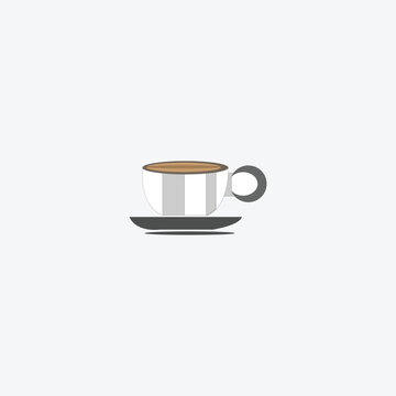Cup Coffee Icon Vector Stock Vector 
