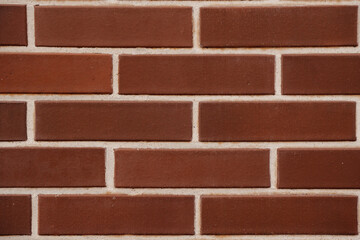 background from brown brick wall texture. background for designers