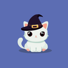 cute cat with big eyes activity