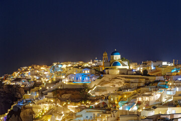 Santorini, Oia, Abendstimmung