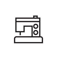 Home Machine Sewing Outline Icon