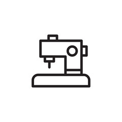 Machine Swing Tailor Outline Icon