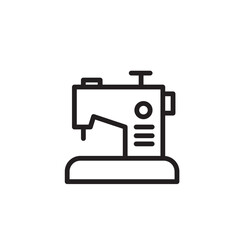 Clothing Home Machine Outline Icon