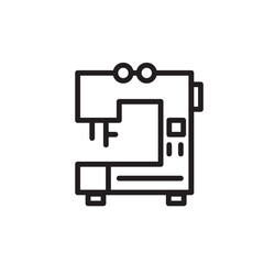 Craft Machine Sewing Outline Icon