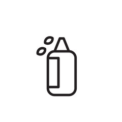 Obraz premium Fashion Oil Sew Outline Icon