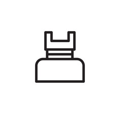 Dress Fashion Garment Outline Icon