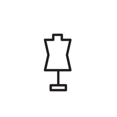 Obraz premium Dummy Training Practice Outline Icon