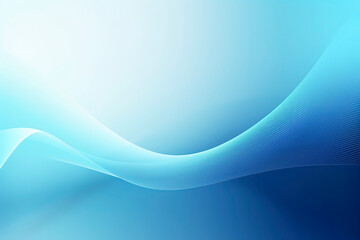 Obraz premium Abstract Blue Technology Background. AI technology generated image