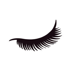 Black Lash Illustration