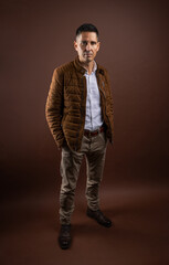 Male portrait concept.