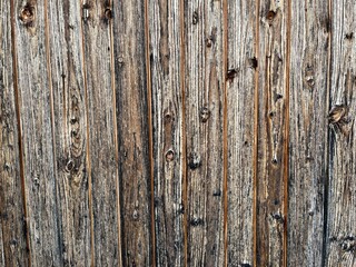 Old and weathered wooden wall