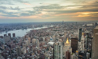 view from empire state building 