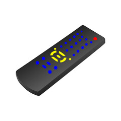 tv remote control illustration isolated. TV backgrounds 