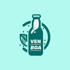 Ven Bga logo for a chemical company , minimal logo
