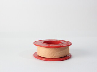 patch bandage for first aid on white background