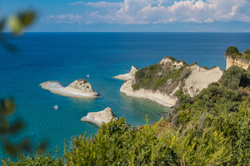 Fototapeta na wymiar Bucht auf Corfu