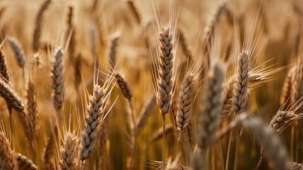 Fototapeta premium Wheat Generative AI