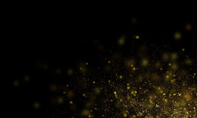 Elegand Gold Glitter Light Luxury Background