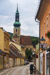 Fototapeta premium In the historic centre of Baden