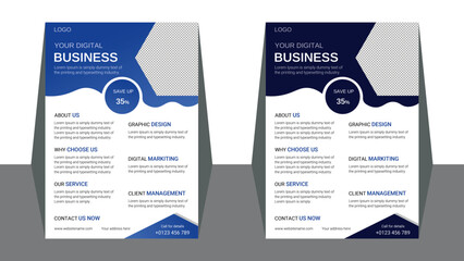 Unique flyer template