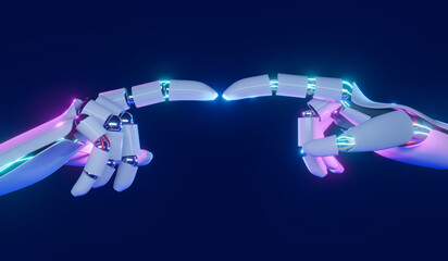 Artificial intelligence - 3d illustration