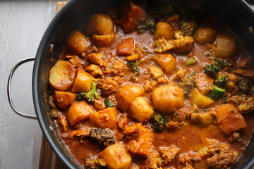 Vegetable curry 