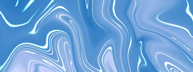 Abstract blue liquid background. Fluid painting abstract texture background.