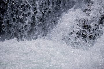 白扇の滝の滝壺 / Basin of a Hakusen waterfall