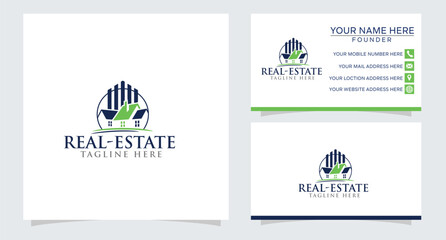 Fototapeta premium modern Real estate logo 
