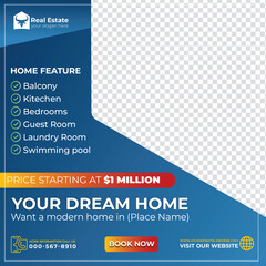 Eye-Catching Real Estate Poster template
