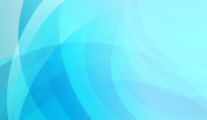 Abstract blue wavy curved background