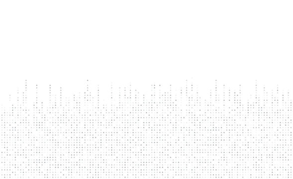 Digital technology background. Digital data triangle pattern pixel background