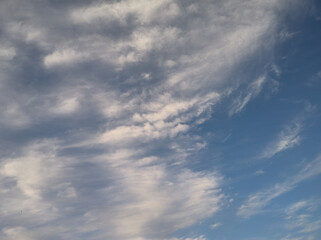 Clouds that have a shape similar to a whirlwind
