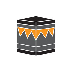 HOLY PLACE MECCA icon design template vector