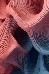 Fototapeta premium A close up of a pattern of wavy lines