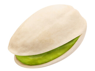Delicious pistachio cut out