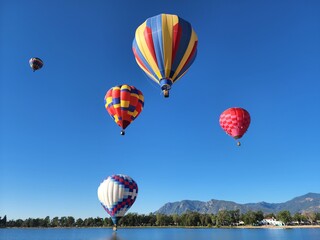 Fototapeta premium Hot Air Balloons in Colorado Springs