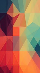 Obraz premium Abstract geometric background, Generative AI.