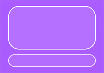 Background purple square button