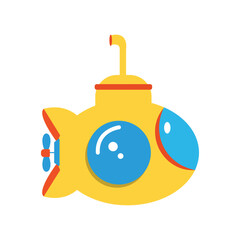 Cartoon submarine