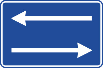 Two-way Traffic (B-52b), Traffic Sign