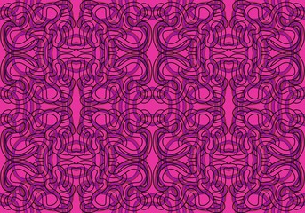 Abstract stripes seamless ribbons pattern for wrapping paper and fabrics and linens and kids clothes print