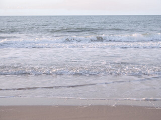 Soft Lit Morning on the Beach