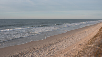 Early Morning Beach Landscape
