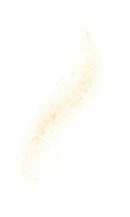 Luxury Gold Glitter Light PNG Elegand Shape Decoration